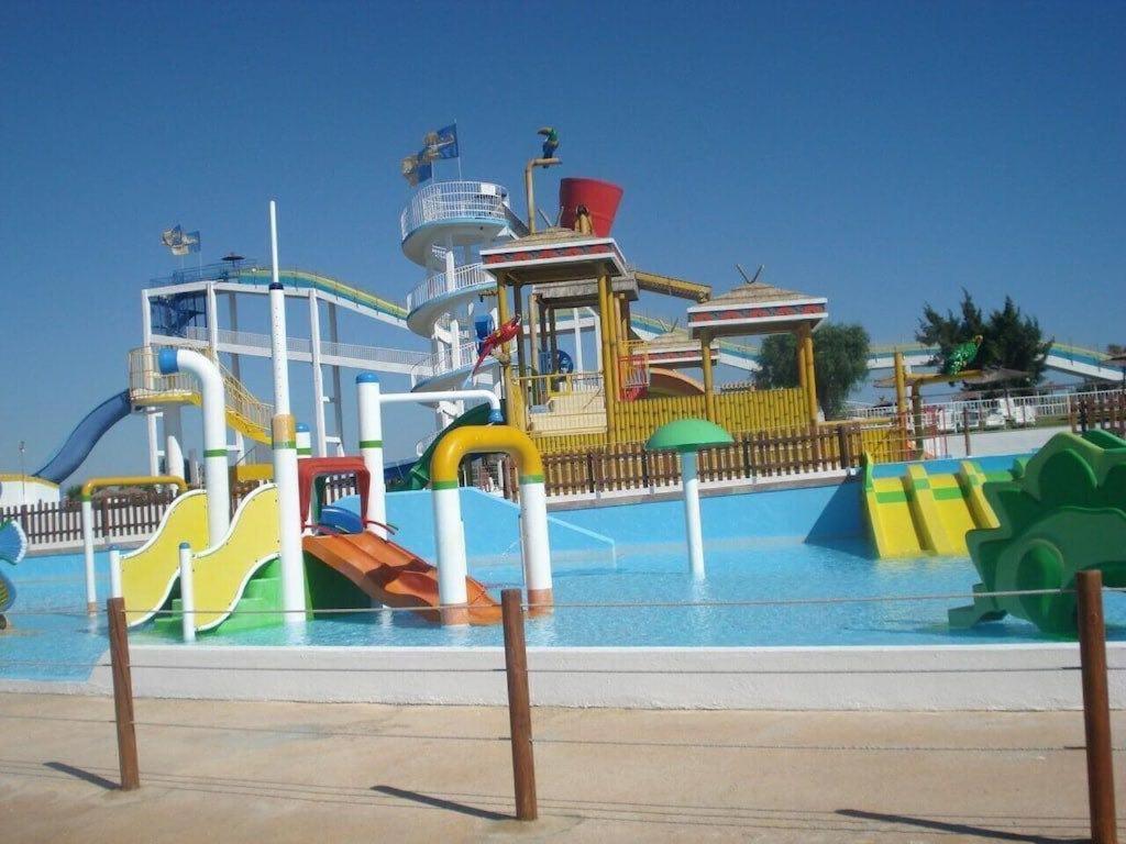 Luxury Two Br Pool View Beach Side Apartment At Algarve'S Longest Beach Armacao de Pera Bagian luar foto